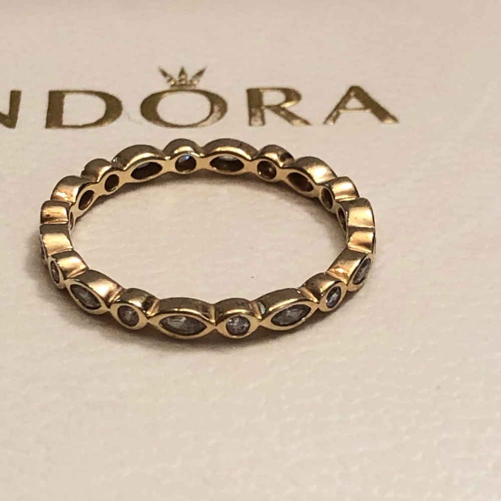 Pandora 14ky gold ring